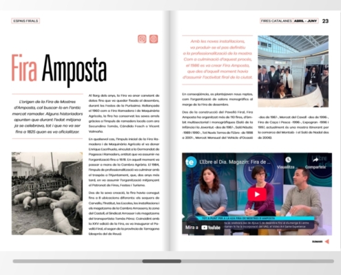 Fira Amposta a la revista Fires Catalanes